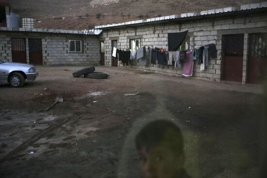 Syrian refugees in Beqaa Valley in Lebanon