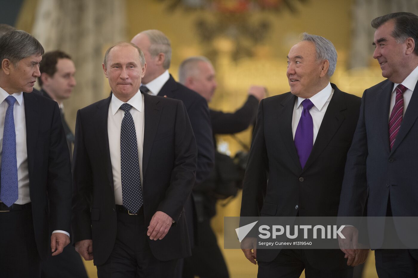 Vladimir Putin at CSTO Council meeting in the Kremlin