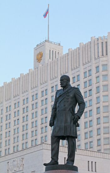 Monument to Pyotr Stolypin in Moscow