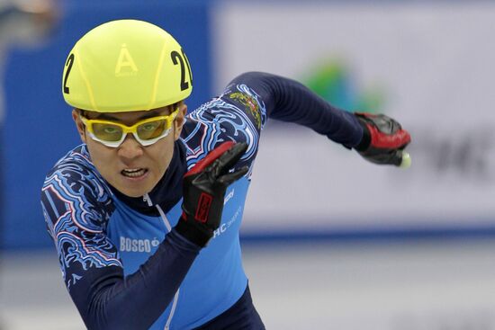 Russian short track speed skating championships. Day Two