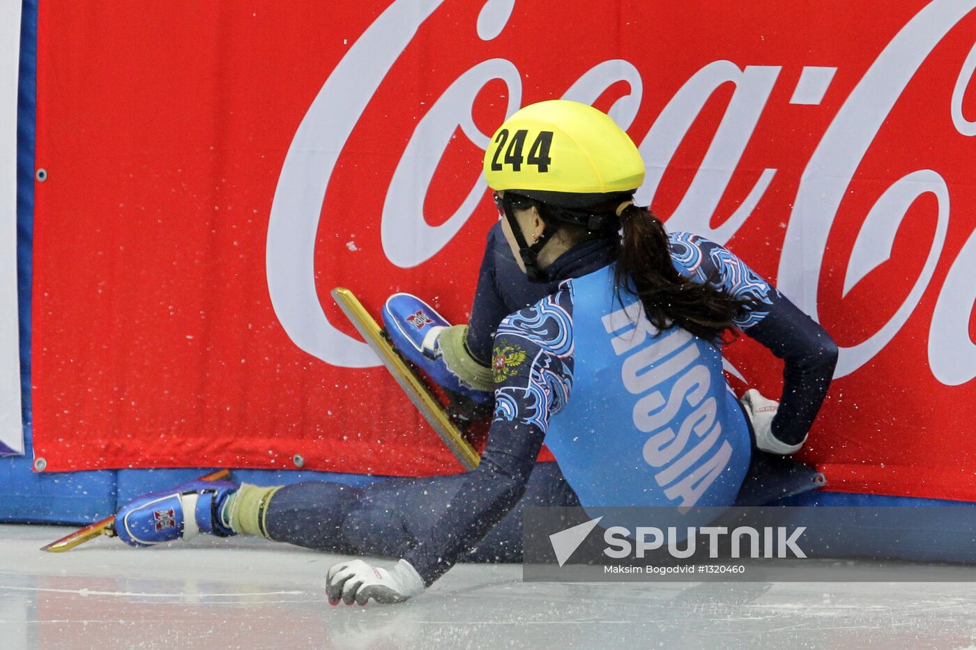 Russian Short Track Speed Skating Championships. Day two
