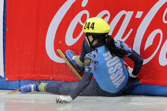 Russian Short Track Speed Skating Championships. Day two