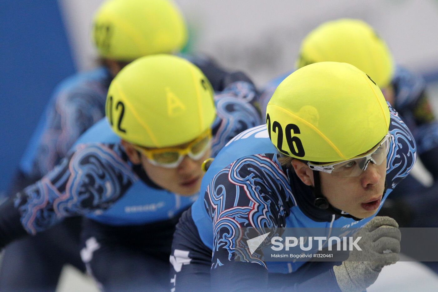 Russian Short Track Speed Skating Championships. Day two