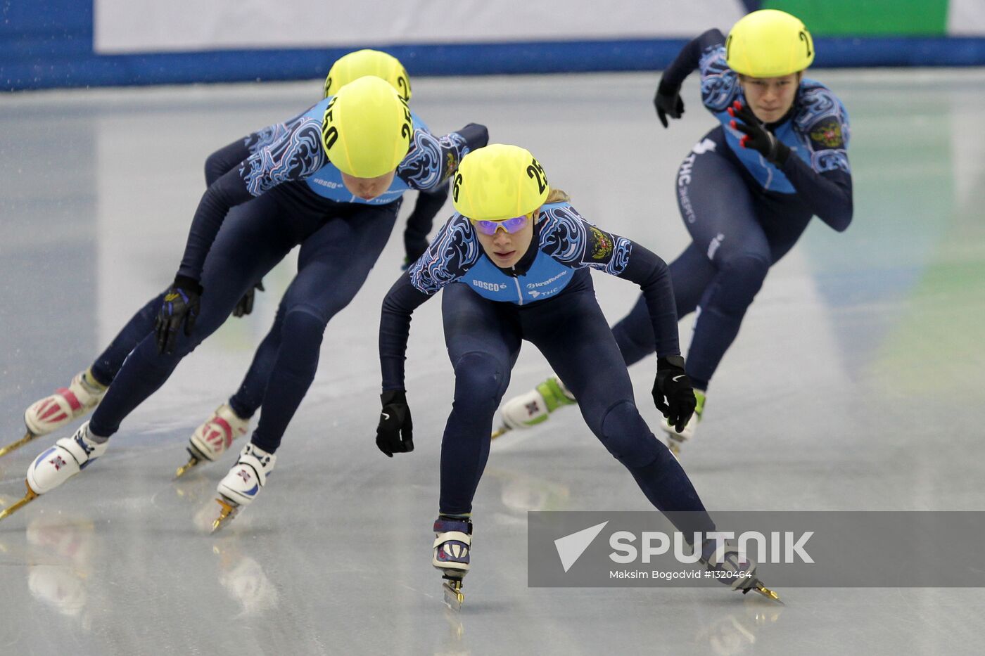 Russian Short Track Speed Skating Championships. Day two