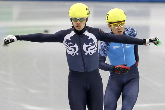 Russian Short Track Speed Skating Championships. Day two