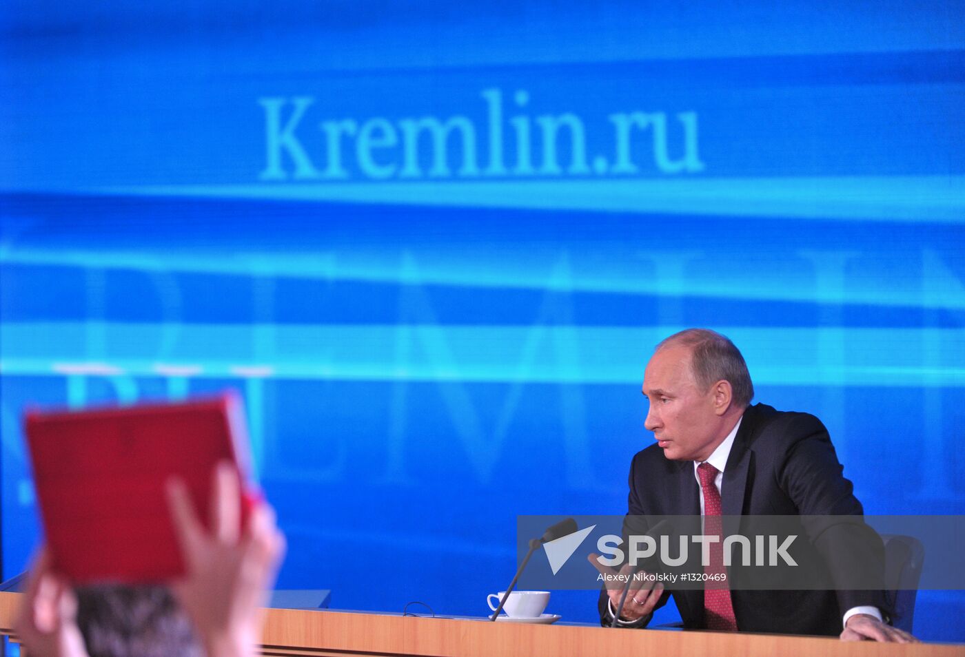 Press conference by Vladimir Putin