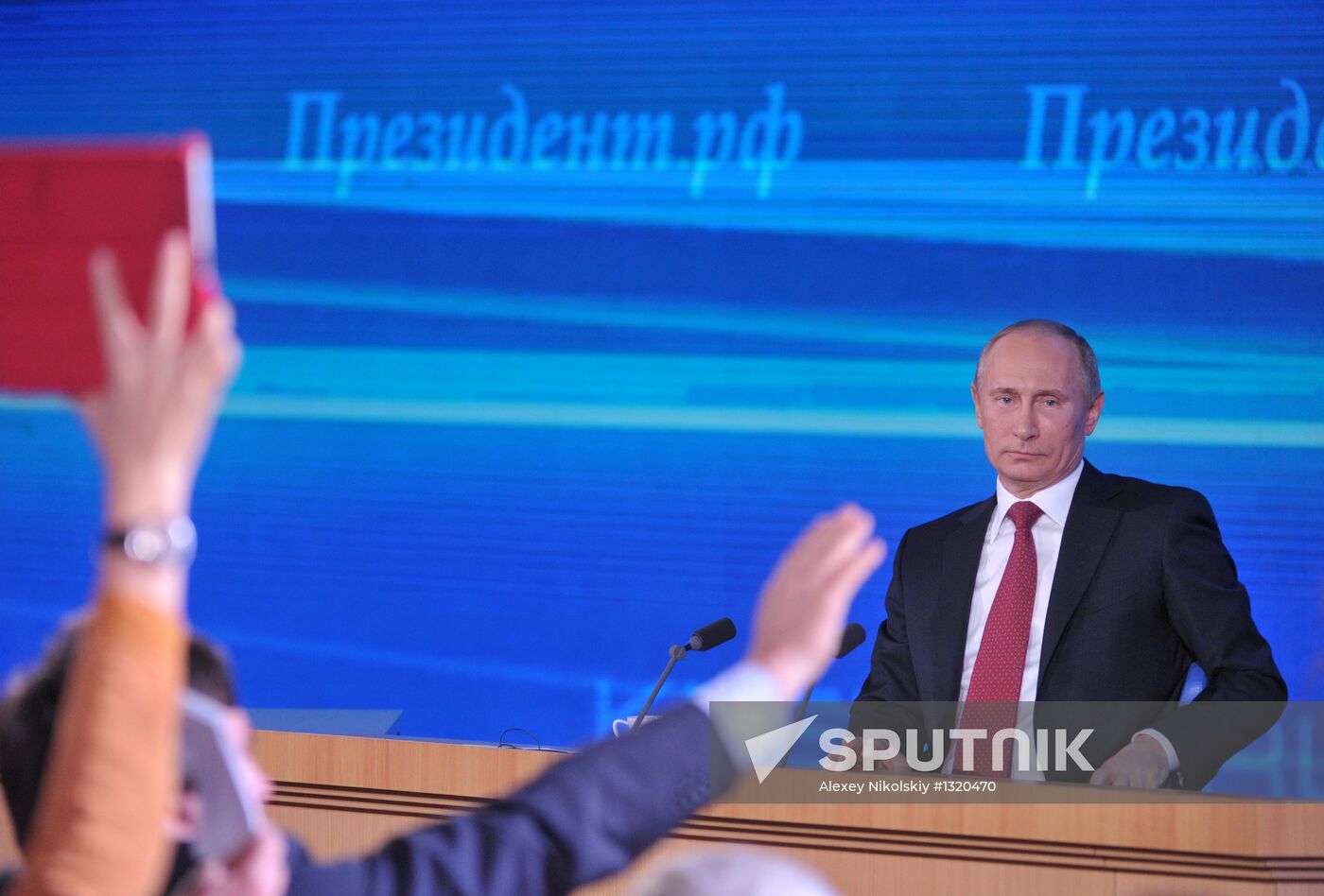 Press conference by Vladimir Putin