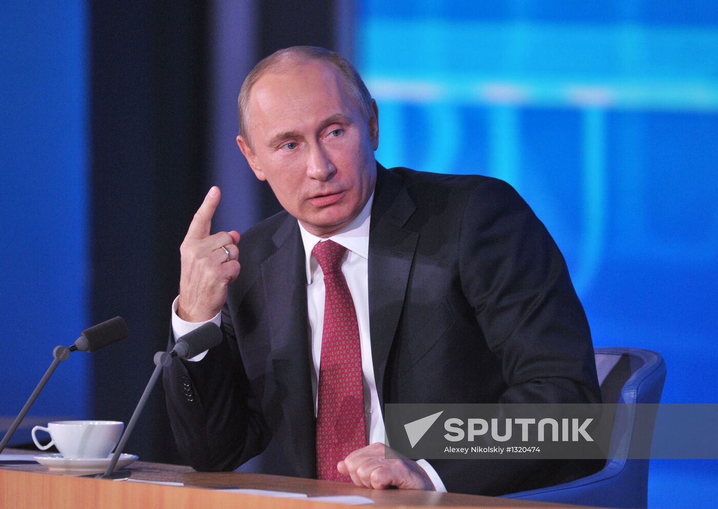 Press conference by Vladimir Putin