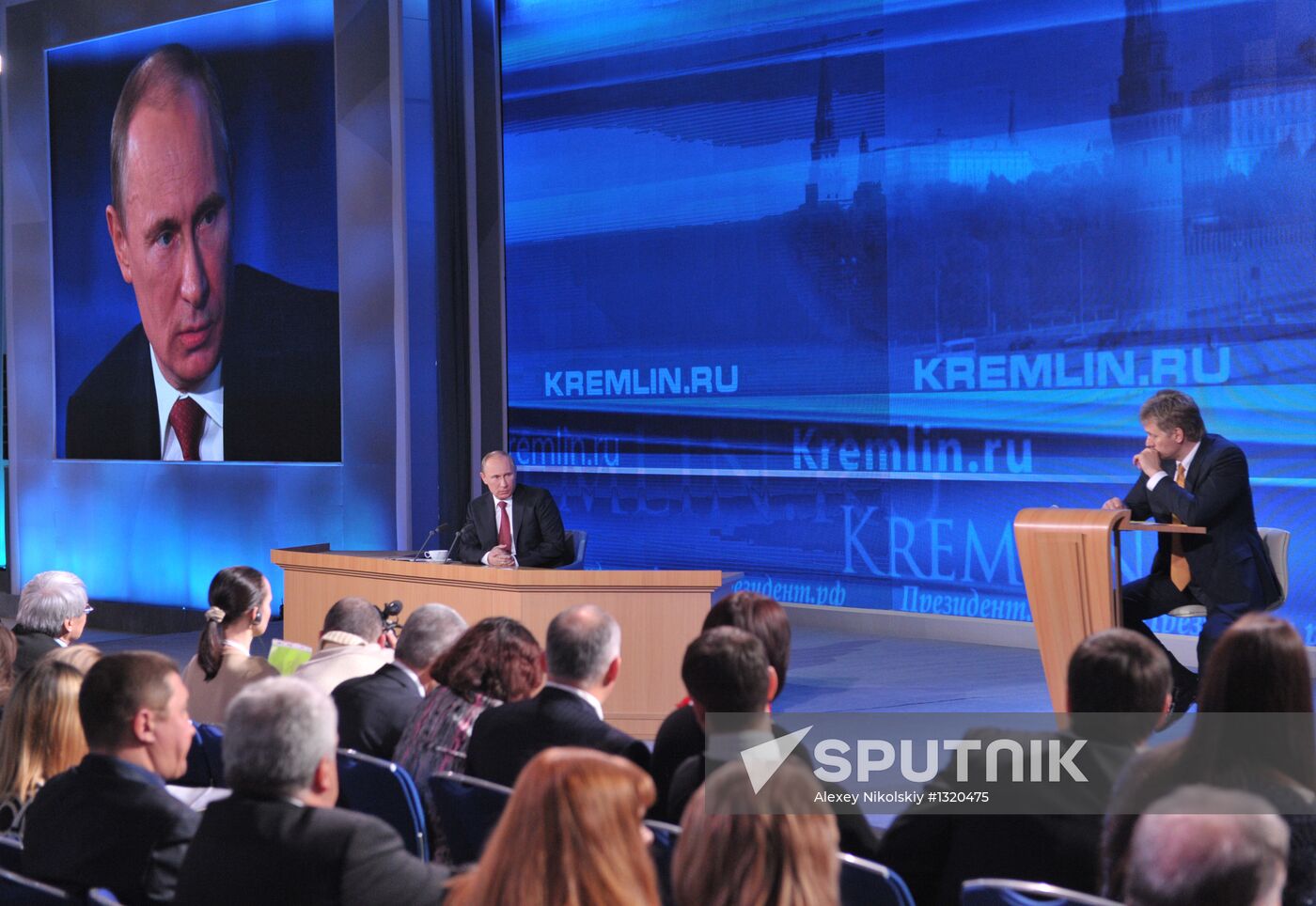 Press conference by Vladimir Putin