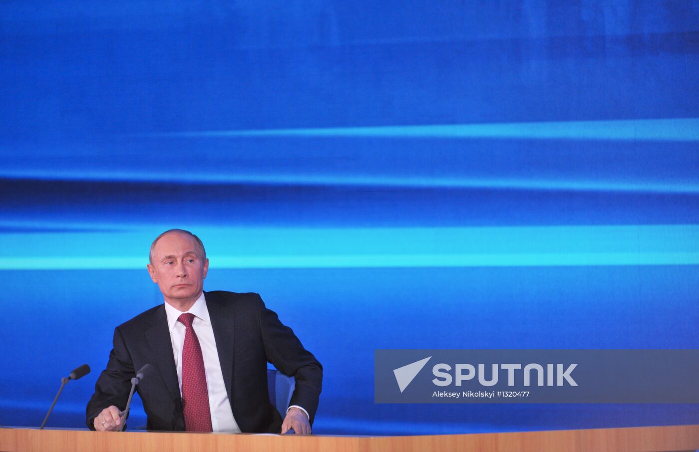 Press conference by Vladimir Putin