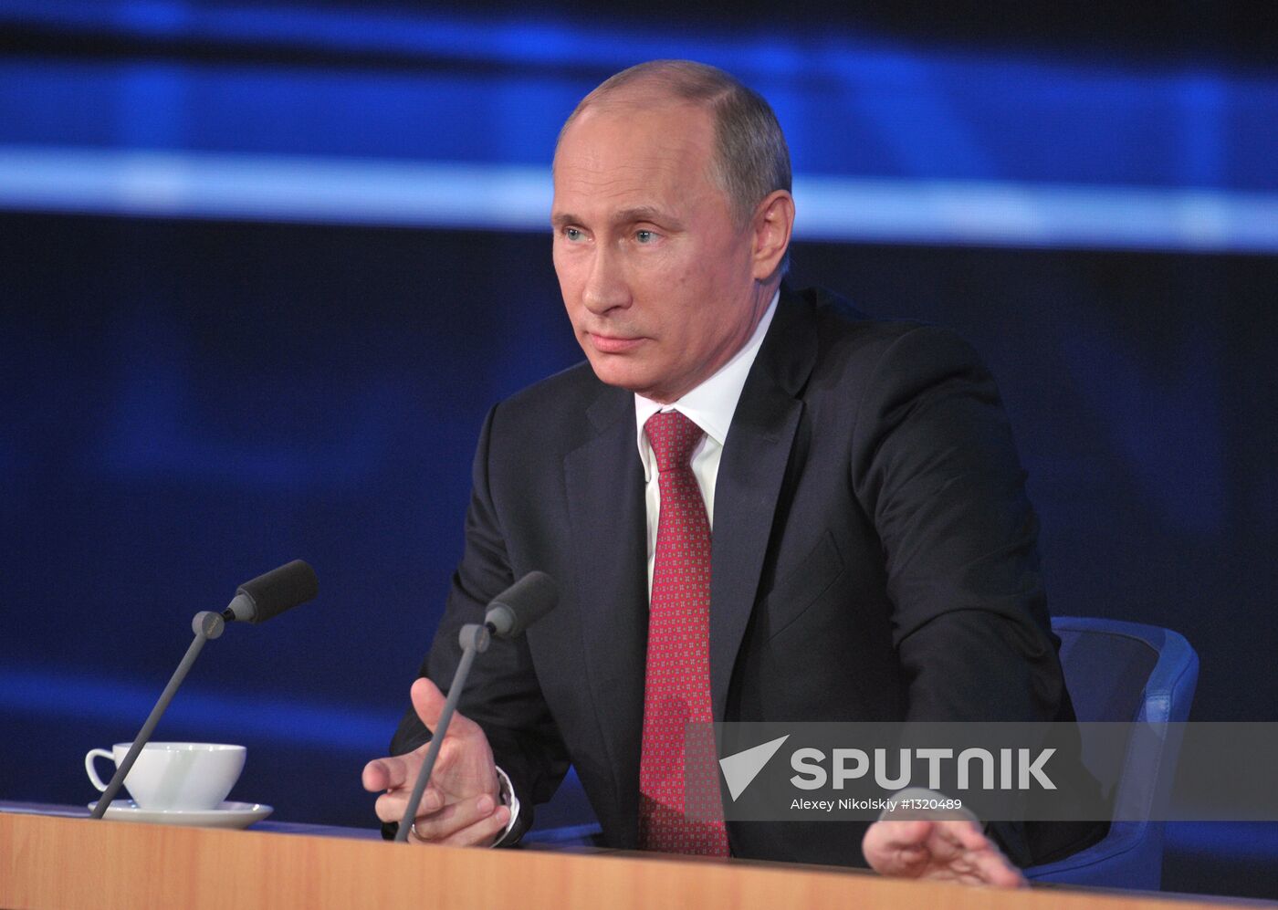 Press conference by Vladimir Putin