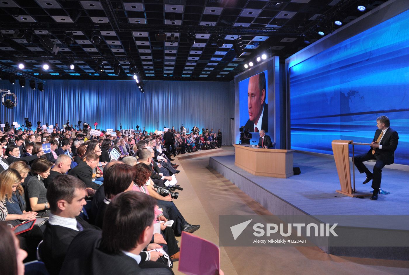 Press conference by Vladimir Putin