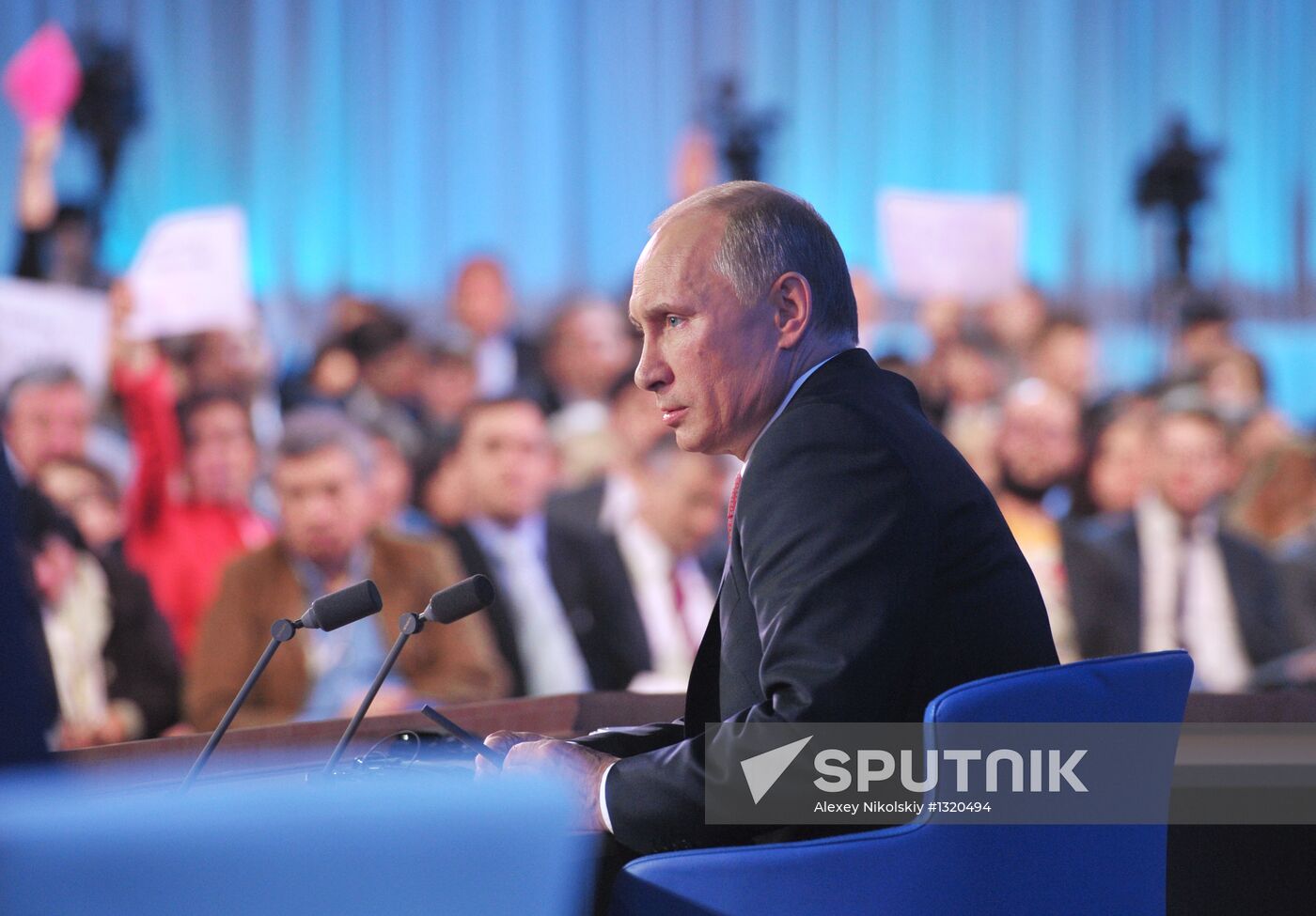 Press conference by Vladimir Putin