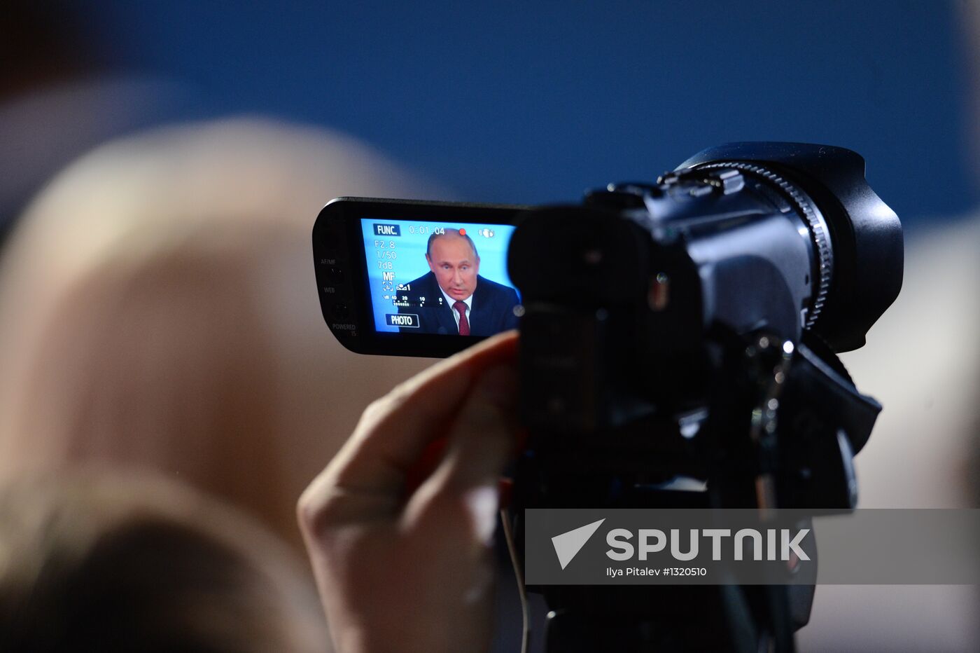 Press conference by Vladimir Putin