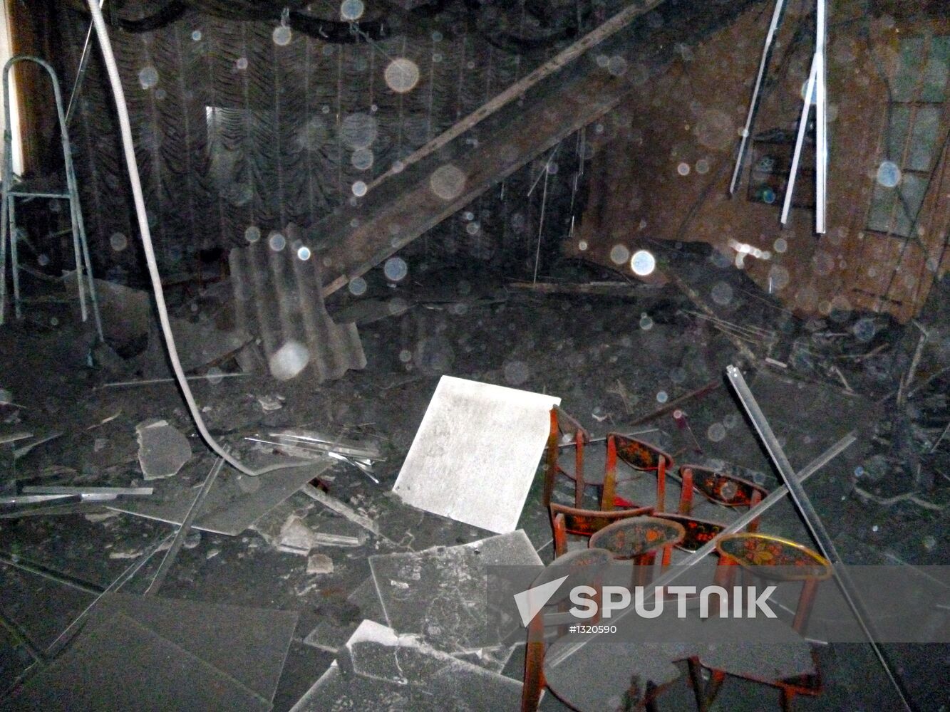 Child care center ceiling collapses in Nizhni Novgorod