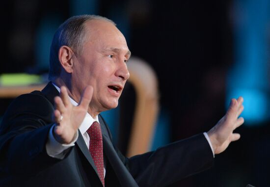 Press conference by Vladimir Putin