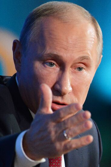 Press conference by Vladimir Putin