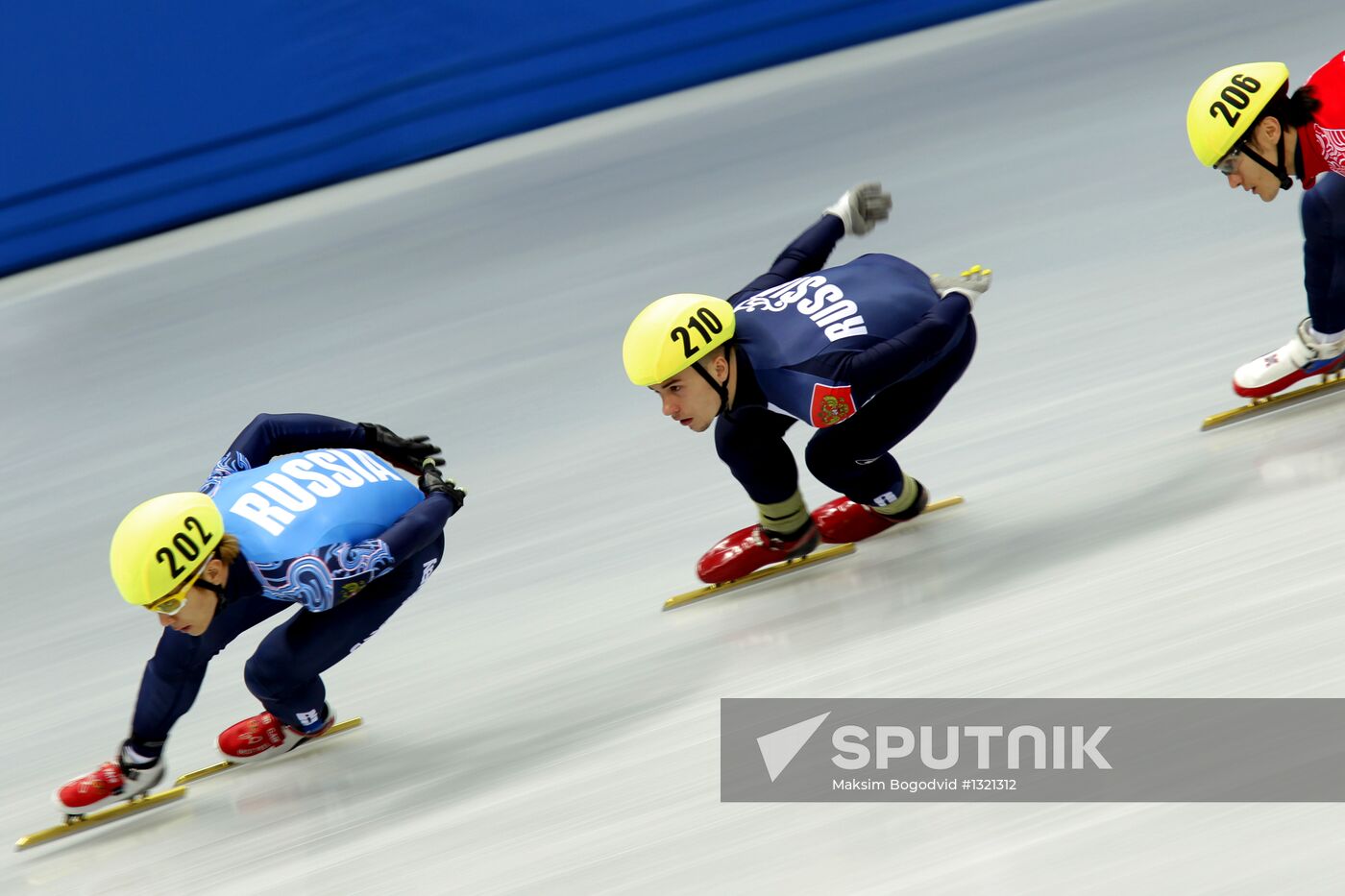 Russian Short Track Speed Skating Championships. Day three