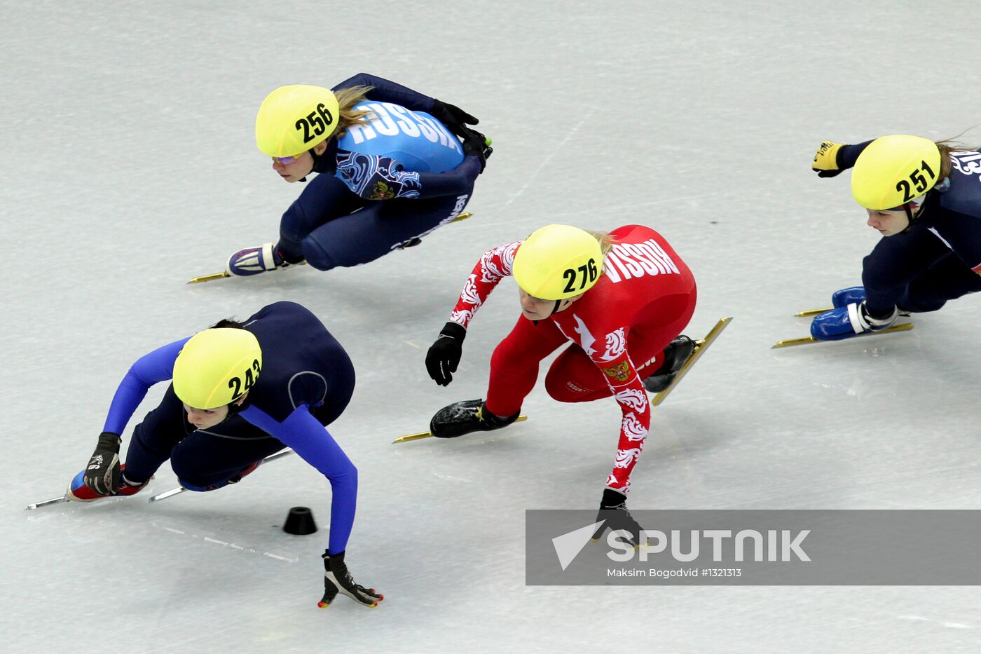 Russian Short Track Speed Skating Championships. Day three