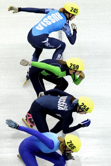 Russian Short Track Speed Skating Championships. Day three