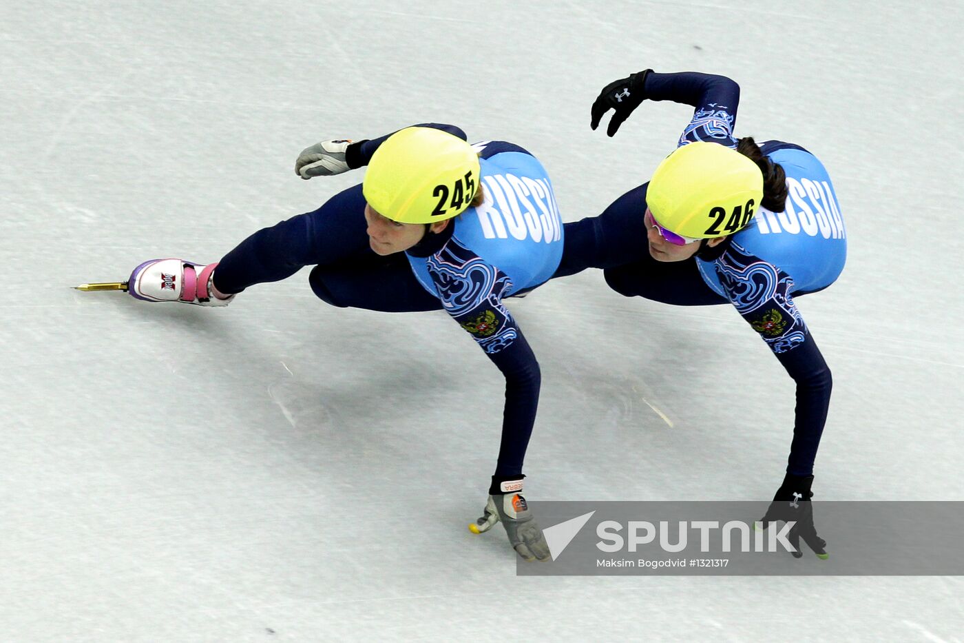 Russian Short Track Speed Skating Championships. Day three