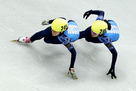 Russian Short Track Speed Skating Championships. Day three