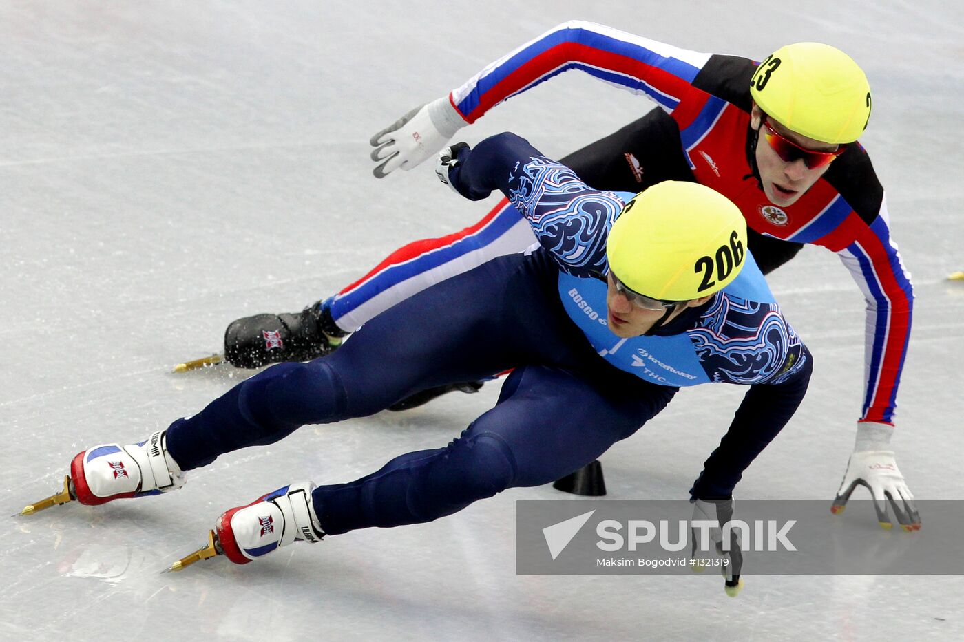 Russian Short Track Speed Skating Championships. Day three