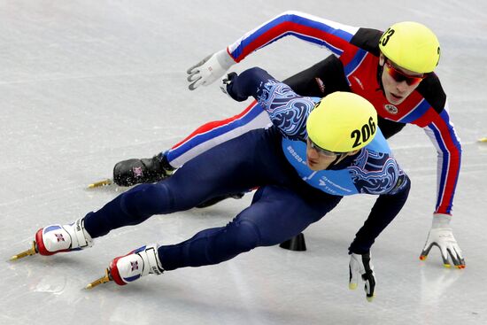 Russian Short Track Speed Skating Championships. Day three