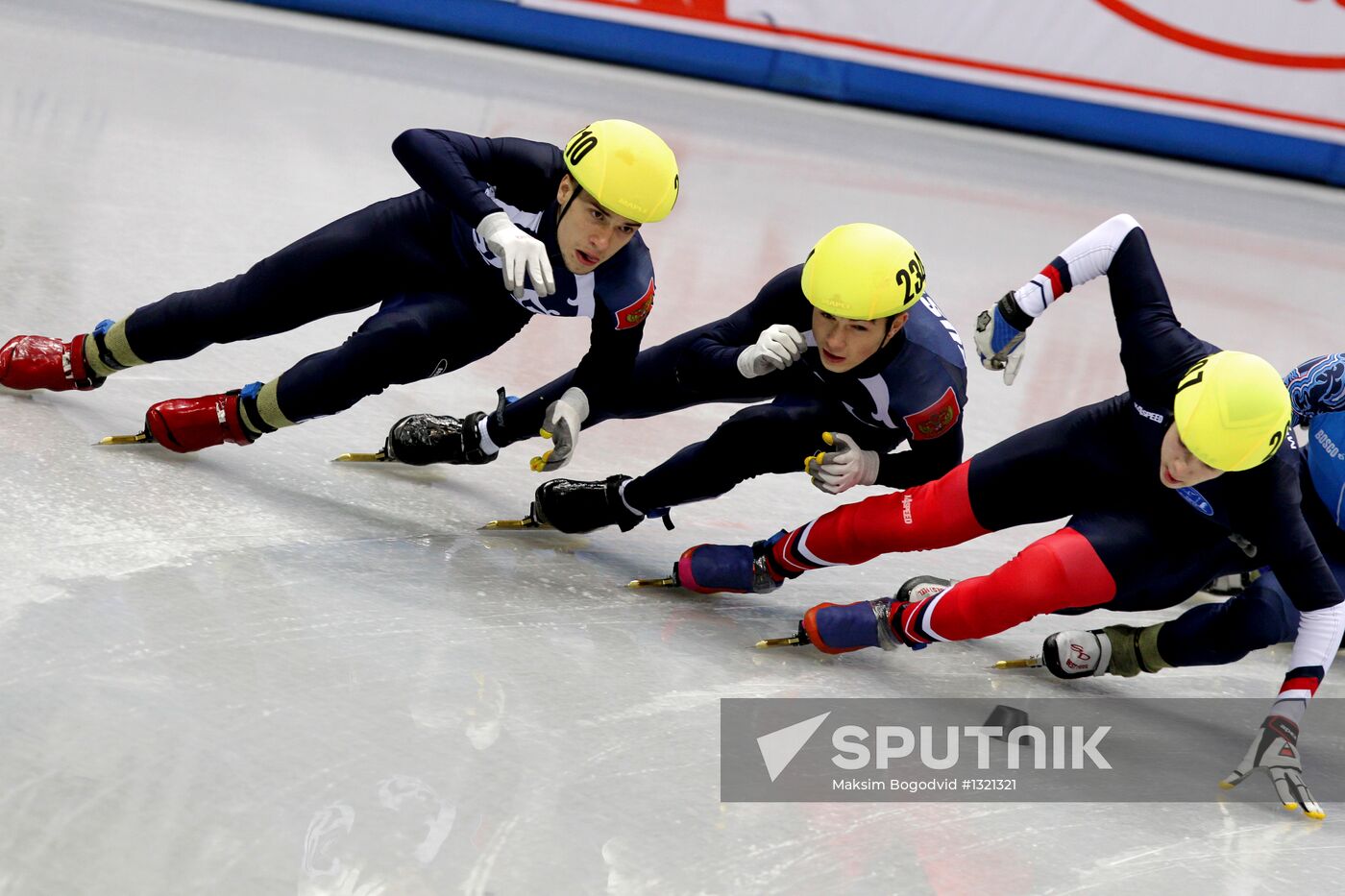 Russian Short Track Speed Skating Championships. Day three