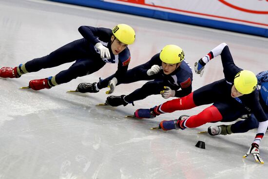 Russian Short Track Speed Skating Championships. Day three