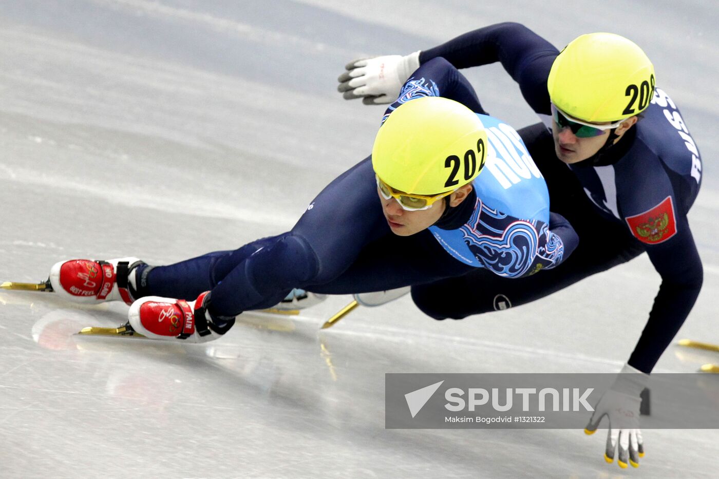 Russian Short Track Speed Skating Championships. Day three