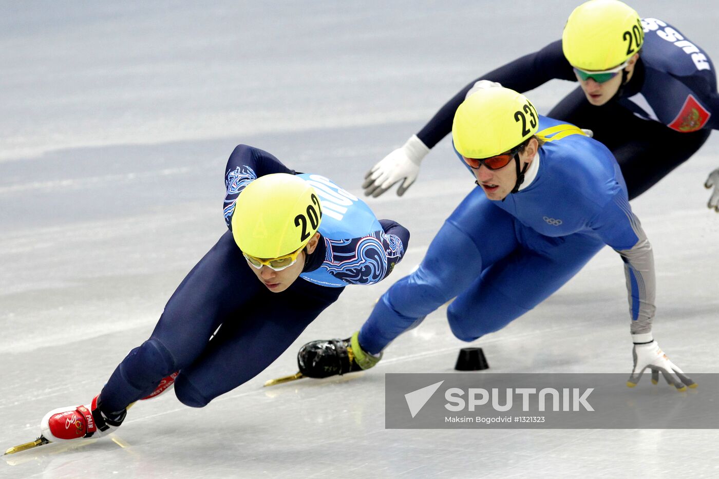 Russian Short Track Speed Skating Championships. Day three