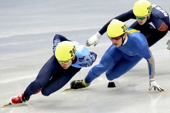 Russian Short Track Speed Skating Championships. Day three