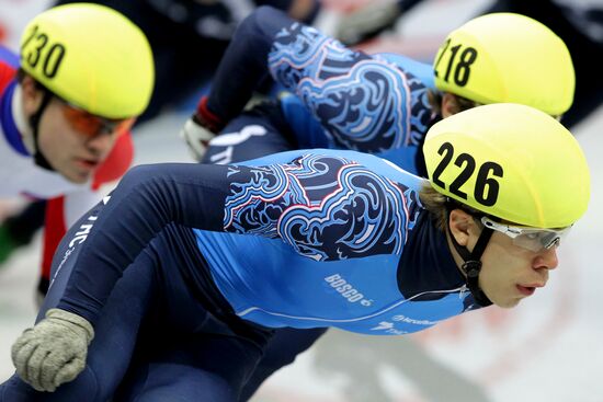 Russian Short Track Speed Skating Championships. Day three