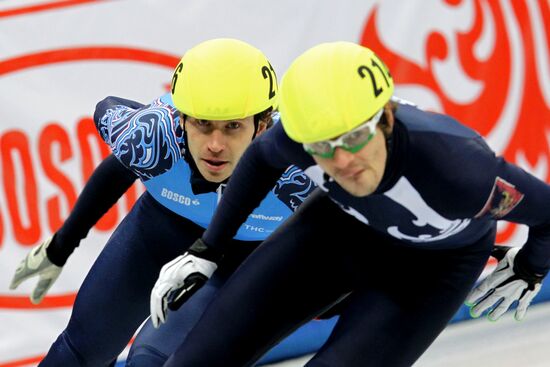 Russian Short Track Speed Skating Championships. Day three