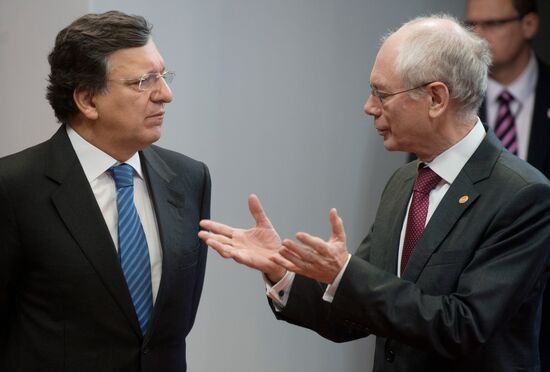 V.Putin at Russia-EU summit in Brussels