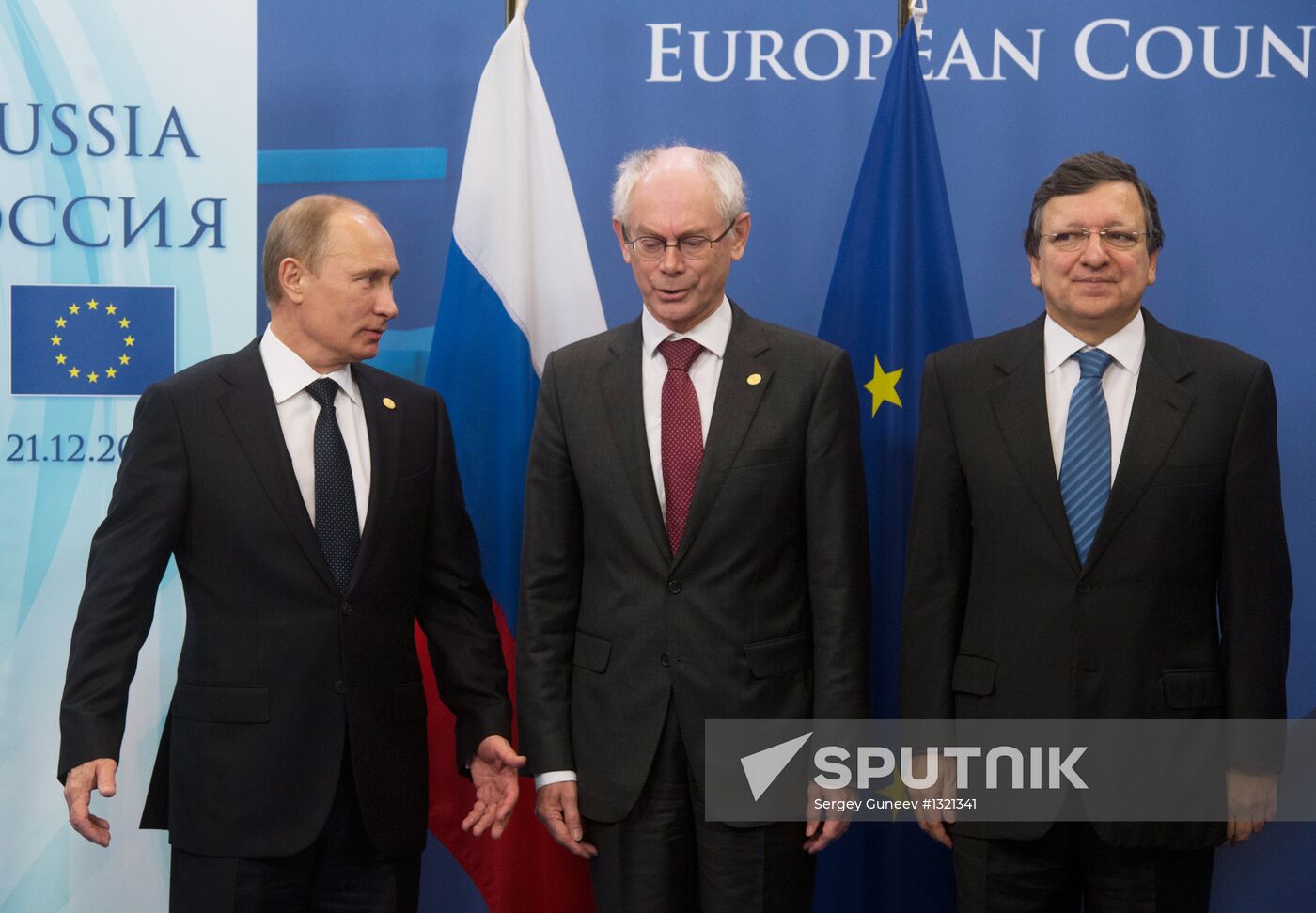 V.Putin at Russia-EU summit in Brussels