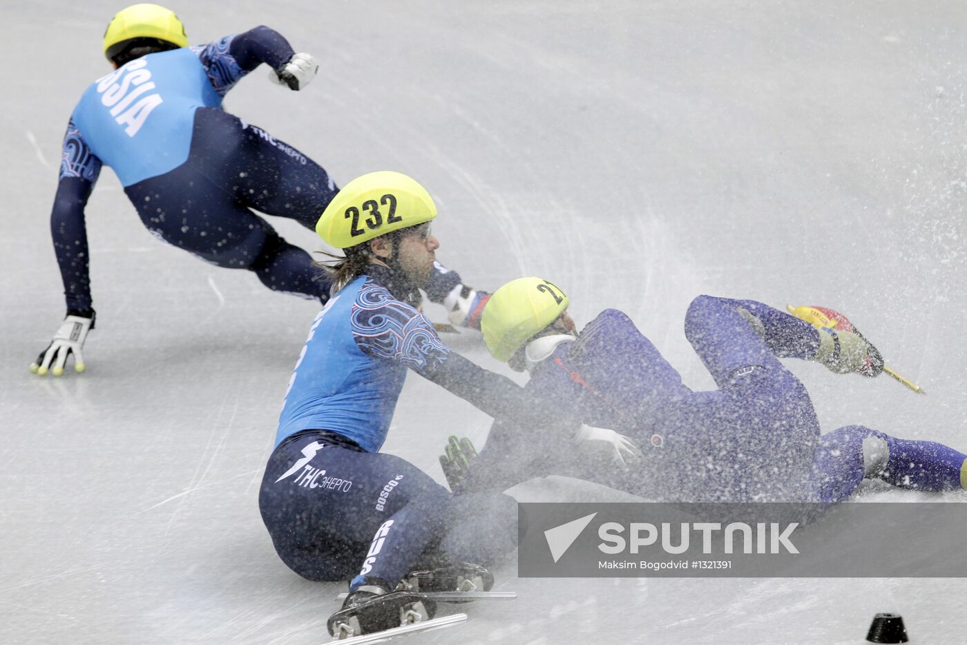 Russian Short Track Speed Skating Championships. Day three