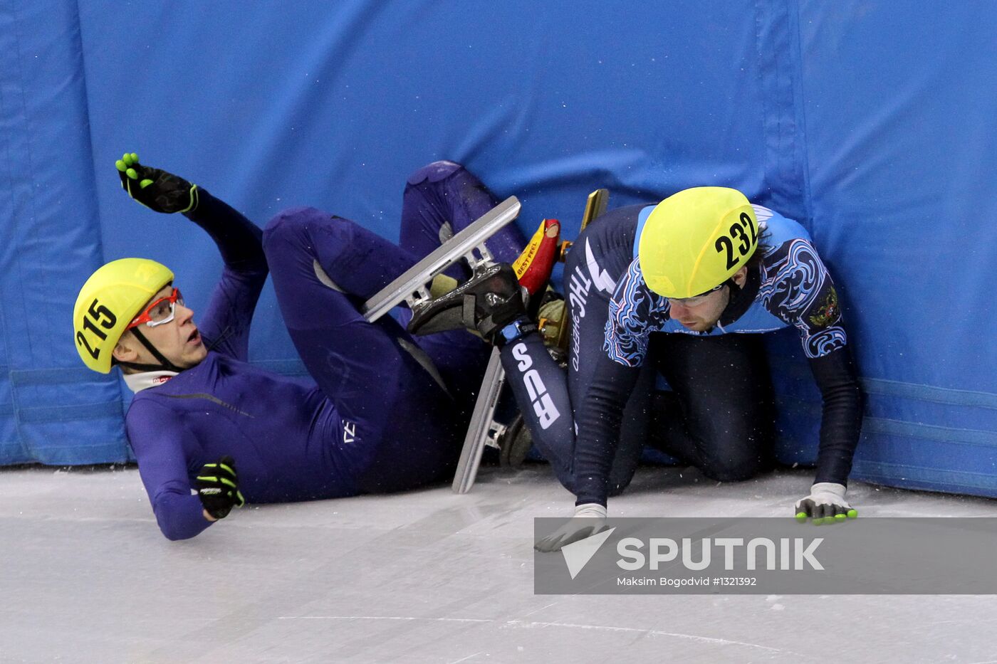 Russian Short Track Speed Skating Championships. Day three