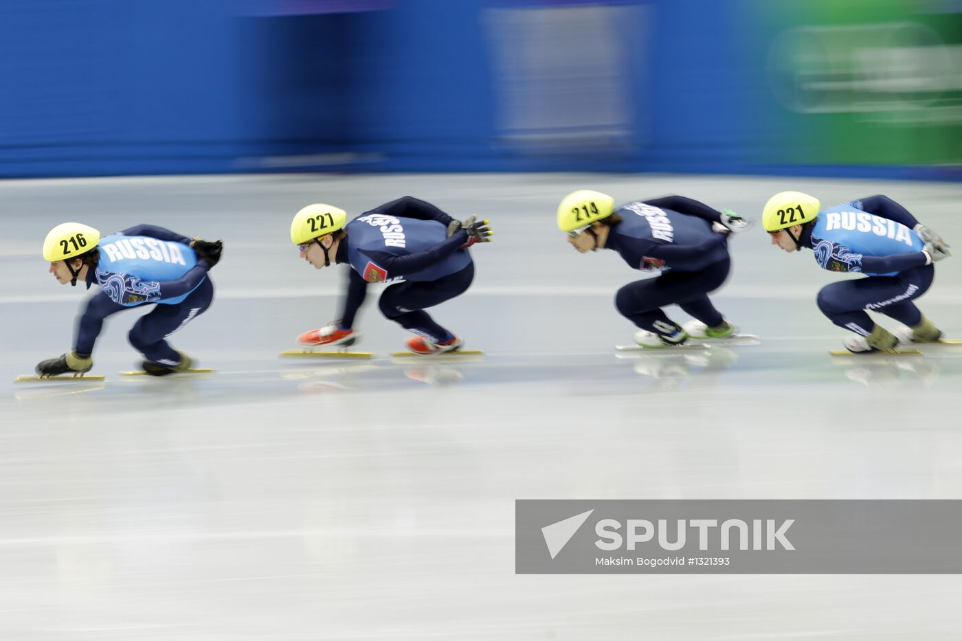 Russian Short Track Speed Skating Championships. Day three