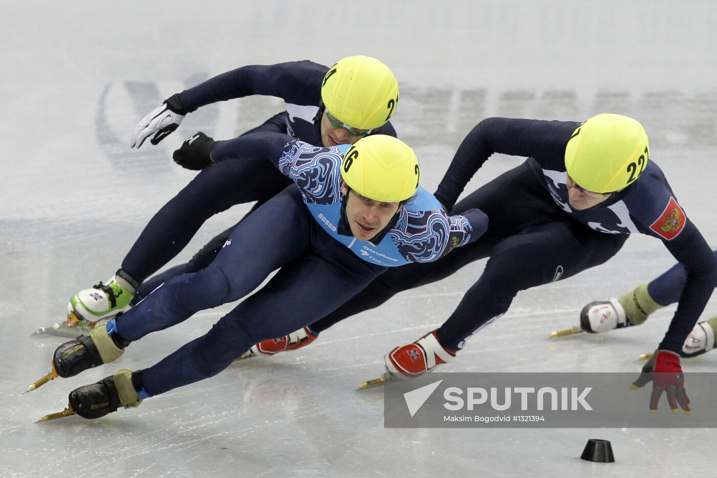 Russian Short Track Speed Skating Championships. Day three