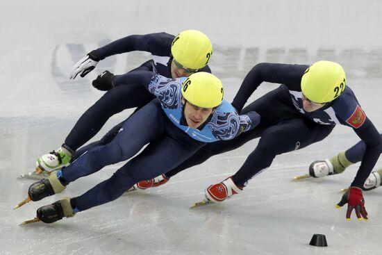 Russian Short Track Speed Skating Championships. Day three