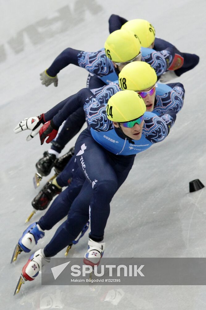 Russian Short Track Speed Skating Championships. Day three