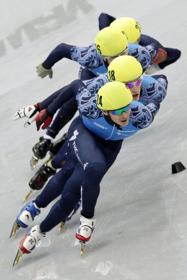 Russian Short Track Speed Skating Championships. Day three