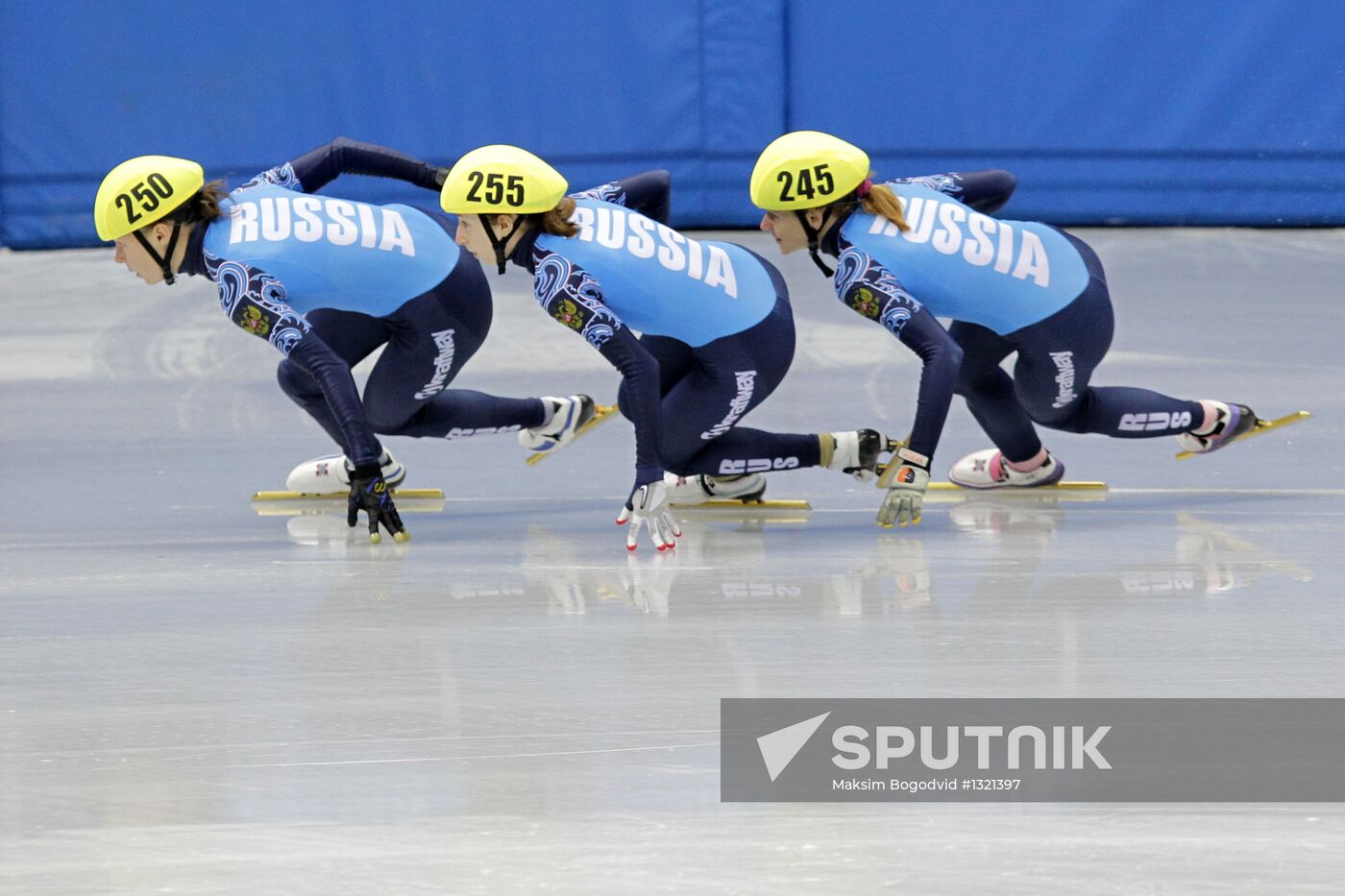 Russian Short Track Speed Skating Championships. Day three