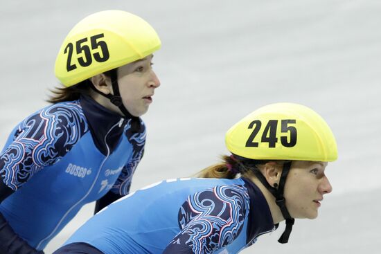 Russian Short Track Speed Skating Championships. Day three