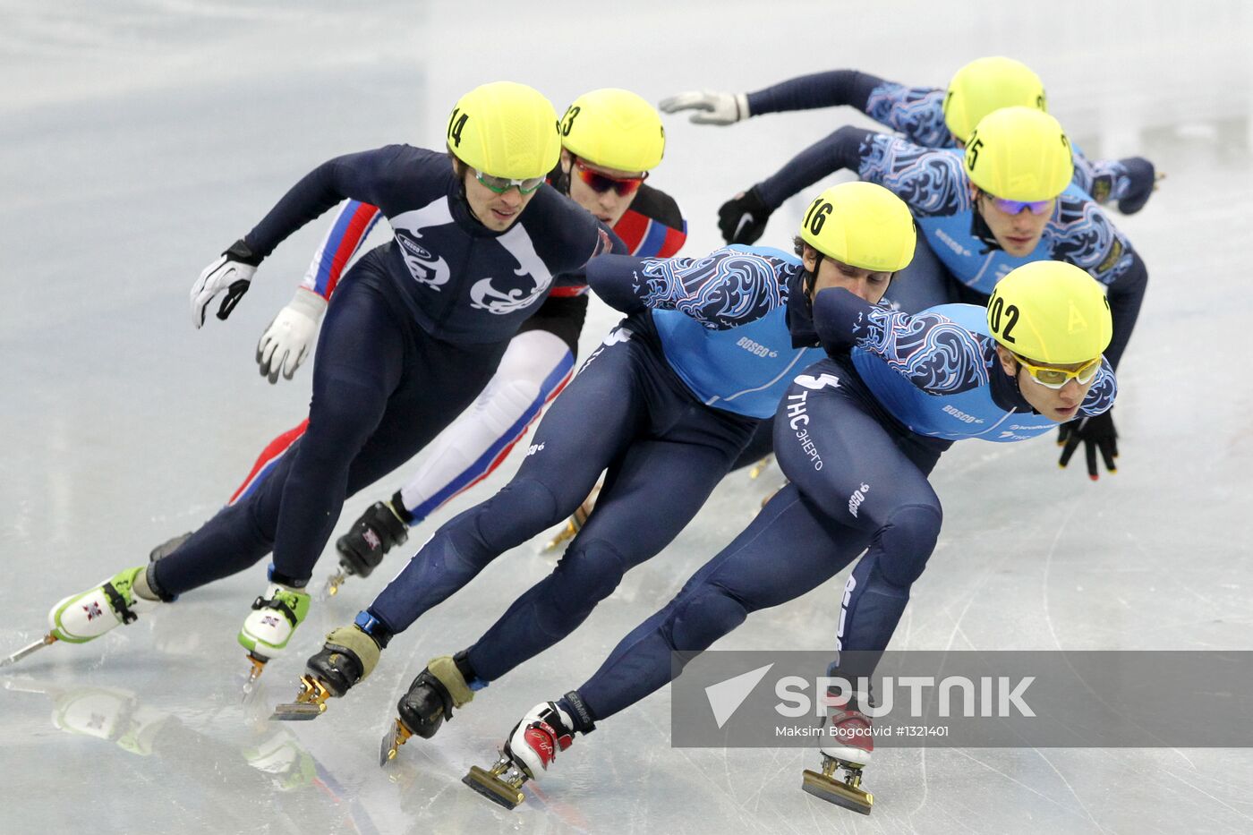 Russian Short Track Speed Skating Championships. Day three