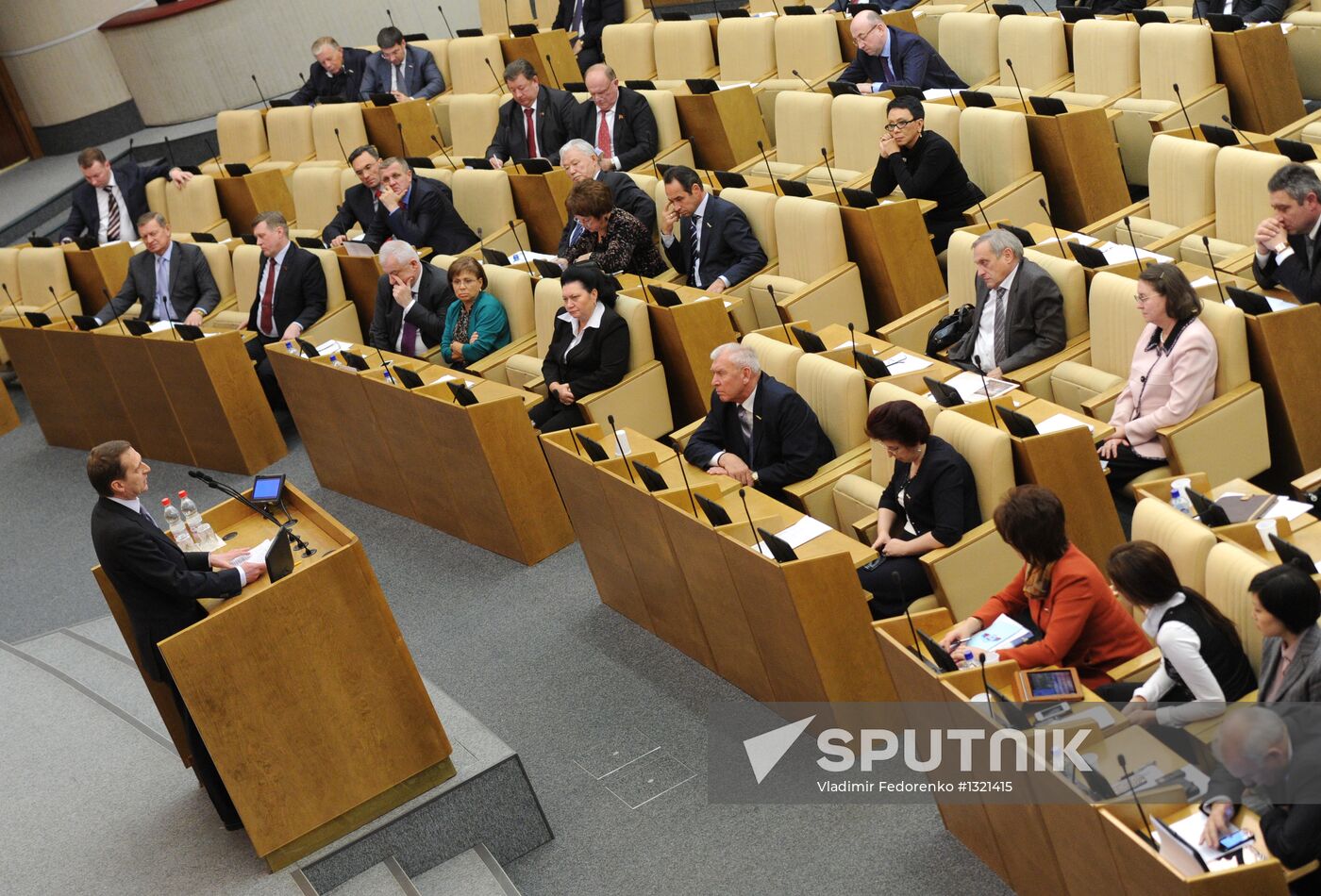 State Duma plenary meeting