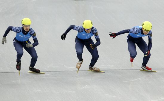 Russian Short Track Speed Skating Championships. Day three