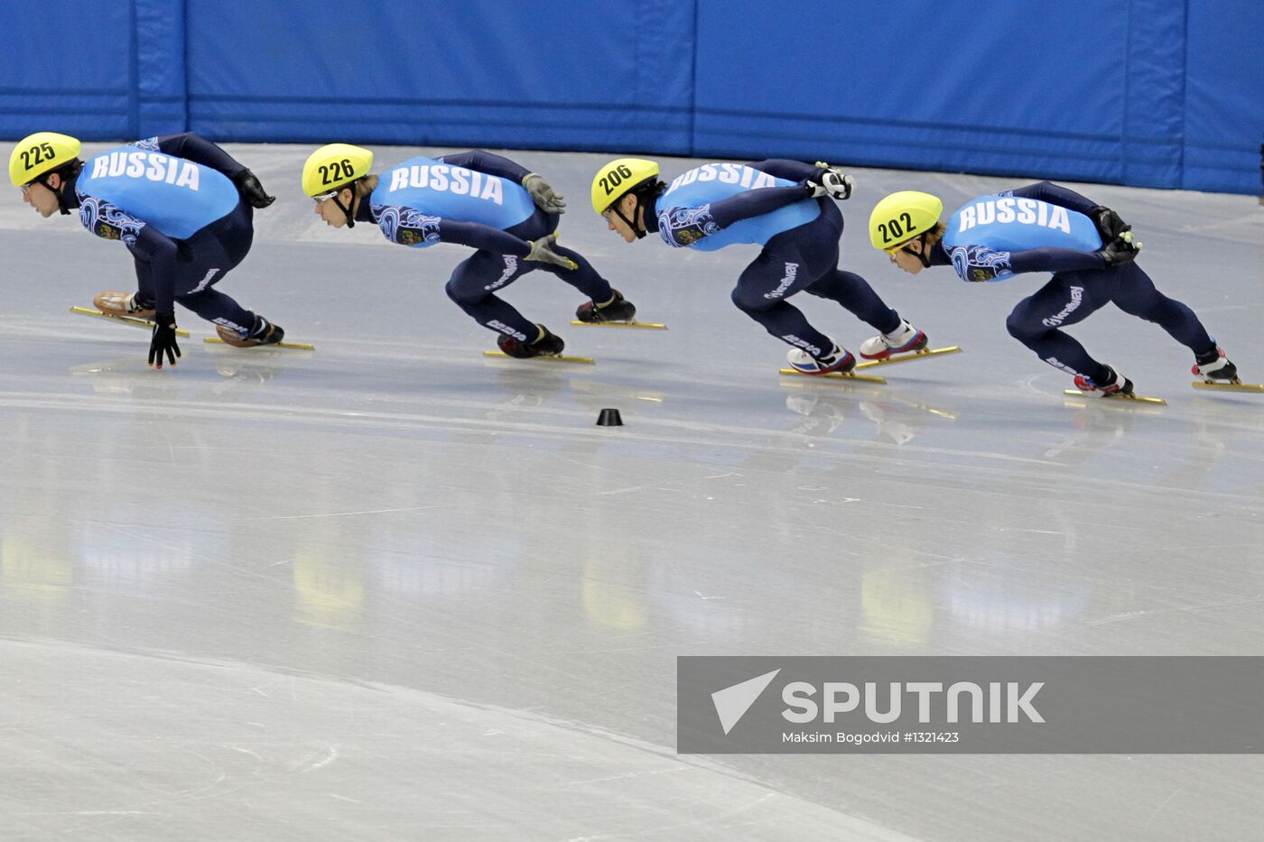 Russian Short Track Speed Skating Championships. Day three